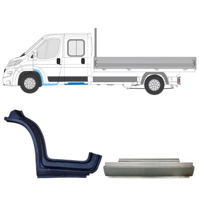 Zestaw reperaturek do Opel Movano 2021-2026 / Lewa 16435