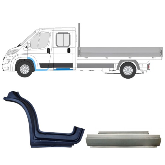 Zestaw reperaturek do Opel Movano 2021-2026 / Lewa 16435