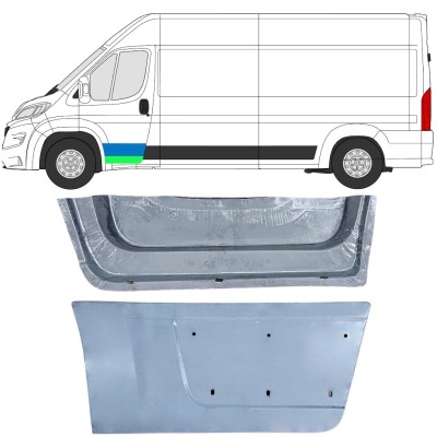 Reperaturka drzwi przednich wewnętrzna + zewnętrzna do Opel Movano 2021-2026 / Lewa 16479