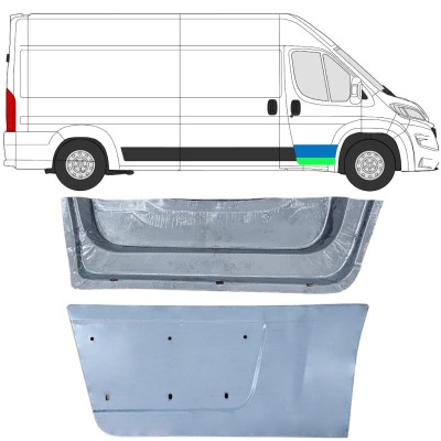 Reperaturka drzwi przednich wewnętrzna + zewnętrzna do Opel Movano 2021-2026 / Prawa 16478