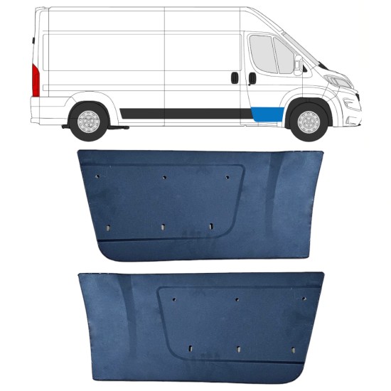 Reperaturka drzwi przednich do Opel Movano 2021-2026 / Lewa+Prawa 16452
