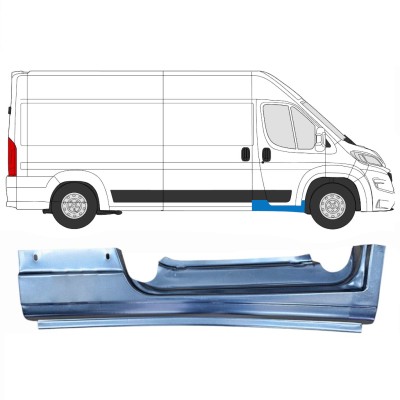 Reperaturka progu drzwi przednich do Opel Movano 2021-2026 / Prawa 16417