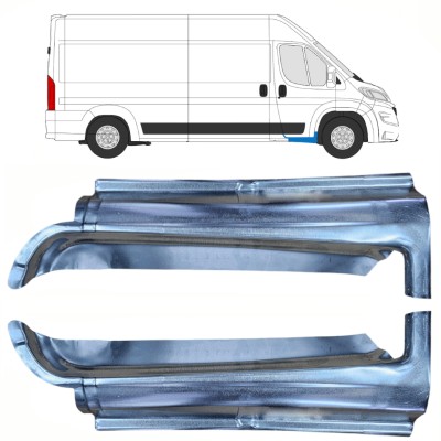 Reperaturka progu drzwi przednich do Opel Movano 2021-2026 / Lewa+Prawa / Zestaw 16416