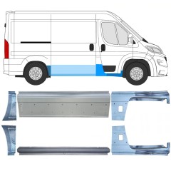 Zestaw reperaturek do Opel Movano 2021-2026 / Lewa+Prawa 16535