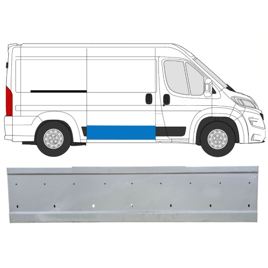Reperaturka drzwi przesuwnych do Opel Movano 2021-2026 / Prawa 16460