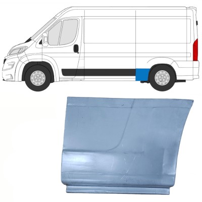 Reperaturka błotnika tylnego do Opel Movano 2021-2026 / Lewa 16529