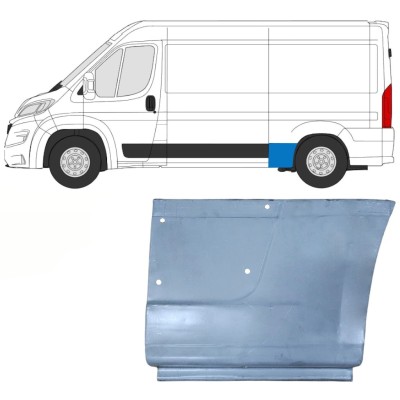 Reperaturka błotnika tylnego do Opel Movano 2021-2026 / Lewa 16510