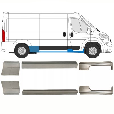 Zestaw reperaturek do Opel Movano 2021-2026 / Lewa+Prawa 16427