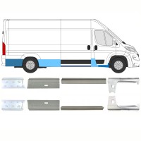 Zestaw reperaturek do Opel Movano 2021-2026 / Lewa+Prawa / 16446