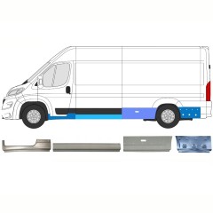 Zestaw reperaturek do Opel Movano 2021-2026 / Lewa 16797