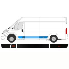 Zestaw listew do Opel Movano 2021-2026 / Lewa / 14425