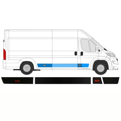 Zestaw listew do Opel Movano 2021-2026 / Prawa / 14422