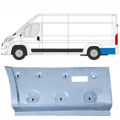 Reperaturka błotnika tylnego do Opel Movano 2021-2026 / Lewa 16494