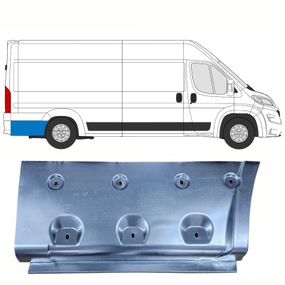 Reperaturka błotnika tylnego do Opel Movano 2021-2026 / Prawa 16530