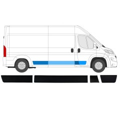 Zestaw listew do Opel Movano 2021-2026 / Prawa / 14416