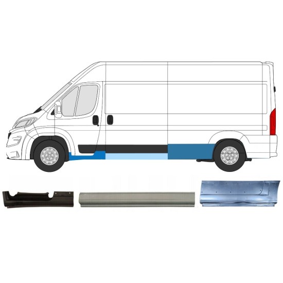 Zestaw reperaturek do Opel Movano 2021-2026 / Lewa 16538
