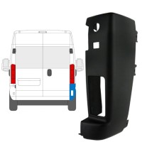 Narożnik zderzaka tylnego 180 stopni do Opel Movano 2021-2026 / Prawa 15800