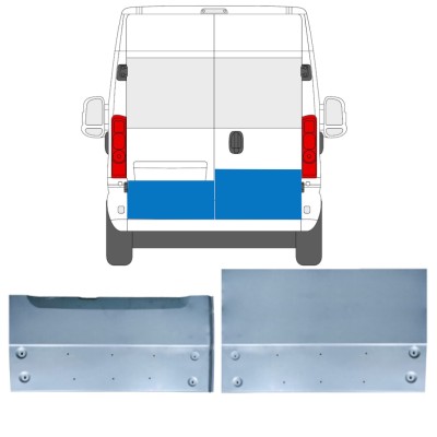 Reperaturka drzwi tylnych do Opel Movano 2021-2026 / Lewa+Prawa 16516