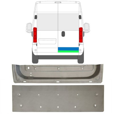 Reperaturka drzwi tylnych do Opel Movano 2021-2026 / Prawa / Zestaw 16517