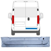 Reperaturka drzwi tylnych do Opel Movano 2021-2026 / Prawa 16504