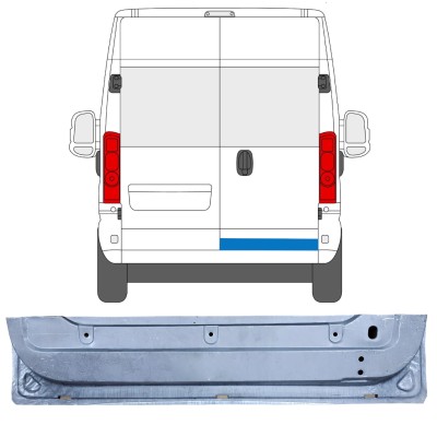 Reperaturka drzwi tylnych do Opel Movano 2021-2026 / Prawa 16504