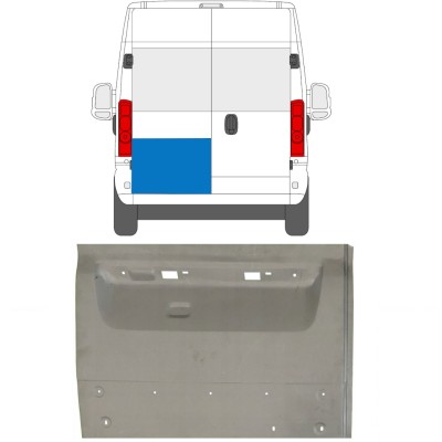 Reperaturka drzwi tylnych do Opel Movano 2021-2026 / Lewa 16503