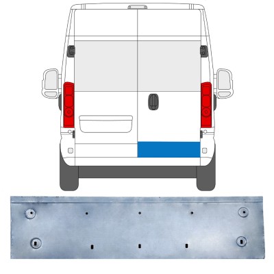 Reperaturka drzwi tylnych do Opel Movano 2021-2026 / Prawa 16512