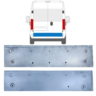Reperaturka drzwi tylnych do Opel Movano 2021-2026 / Lewa+Prawa 16514