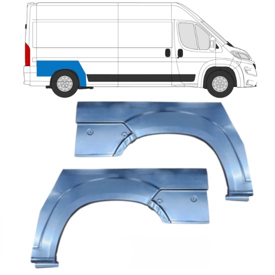 Reperaturka błotnika tylnego do Opel Movano 2021-2026 / Lewa+Prawa 16440