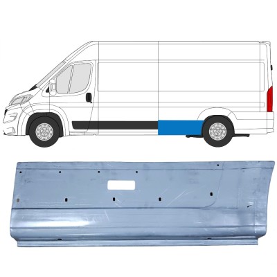 Reperaturka błotnika tylnego do Opel Movano 2021-2026 / Lewa 16496