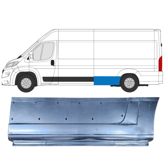 Reperaturka błotnika tylnego do Opel Movano 2021-2026 / Lewa 16521
