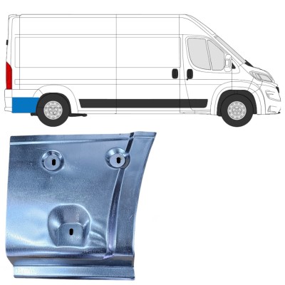 Reperaturka błotnika tylnego część tylna do Opel Movano 2021-2026 / Prawa 16500