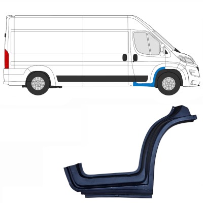 Reperaturka progu drzwi przednich do Opel Movano 2021-2026 / Prawa 16412