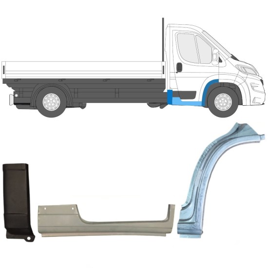 Zestaw reperaturek do Opel Movano 2021-2026 / Prawa 17006