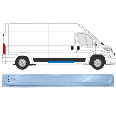 Reperaturka drzwi przesuwnych wewnętrzna do Opel Movano 2021-2026 / Prawa 16405