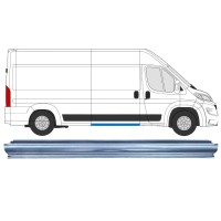 Reperaturka progu drzwi przesuwnych do Opel Movano 2021-2026 / Lewa = Prawa (symetryczny) 16462
