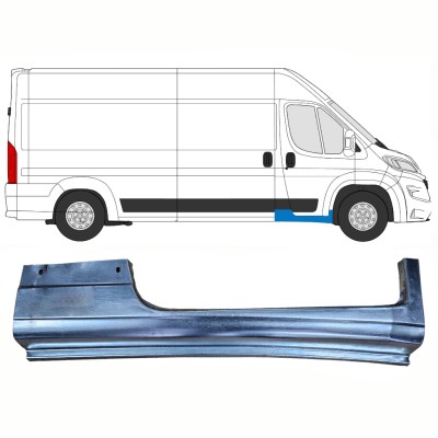 Reperaturka progu drzwi przednich do Opel Movano 2021-2026 / Prawa 16419