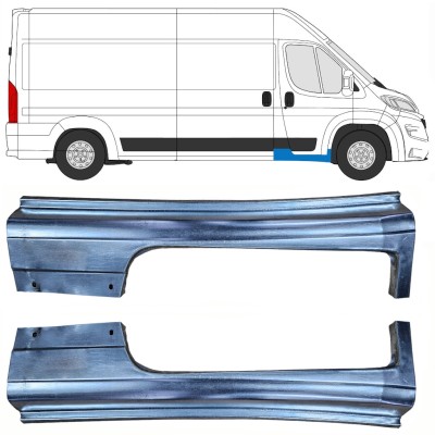 Reperaturka progu drzwi przednich do Opel Movano 2021-2026 / Lewa+Prawa 16421