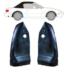 Reperaturka nadkola tylnego wewnętrzna do Mazda MX-5 1989-1998 / Lewa+Prawa / Zestaw 11889