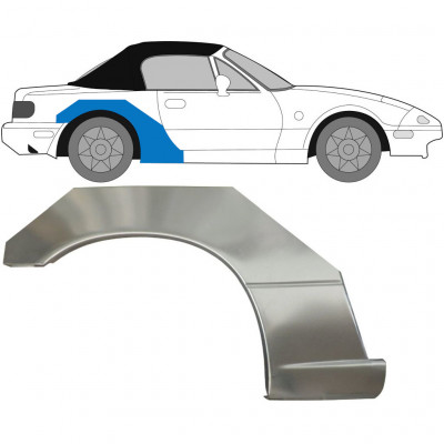 Reperaturka błotnika tylnego do Mazda MX-5 1989-1998 / Prawa 6694