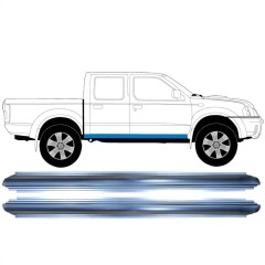 Reperaturka progu do Nissan Navara D22 1998-2005 / Lewa+Prawa / Zestaw 16287