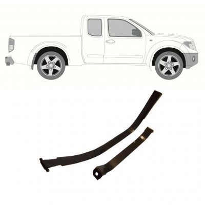 Obejmy zbiornika paliwa do Nissan Navara 2005-2014 7238