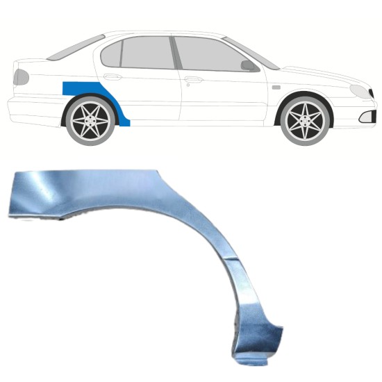Reperaturka błotnika tylnego do Nissan Primera P11 1996-2001 / Prawa 6842
