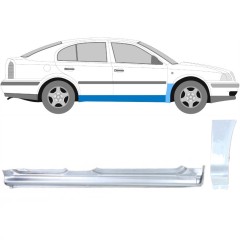 Pełny próg + reperaturka błotnika przedniego do Skoda Octavia I 1996-2010 / Prawa / Zestaw 11173