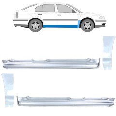 Pełny próg + reperaturka błotnika przedniego do Skoda Octavia I 1996-2010 / Zestaw 11175