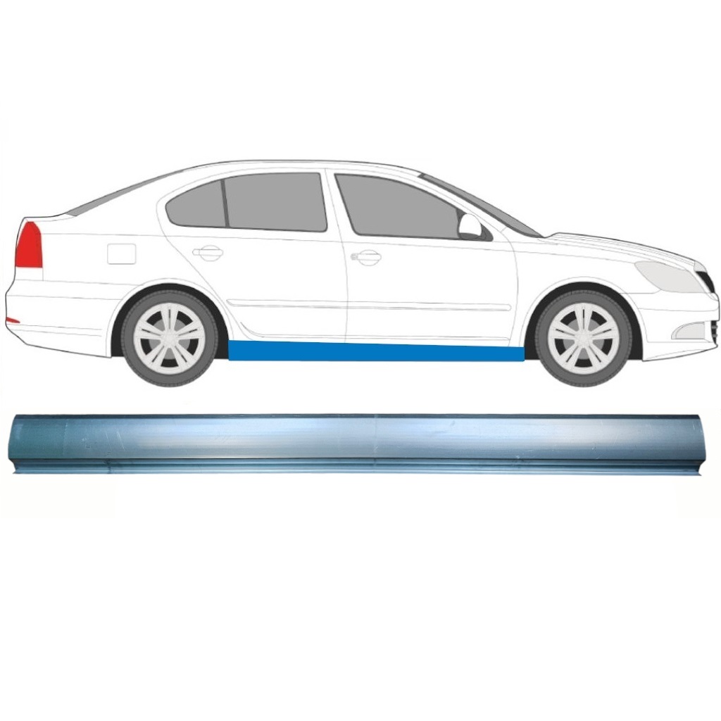 Reperaturka Progu Do Skoda Octavia 2004-2013 / Lewa = Prawa (Symetryczny) 8591