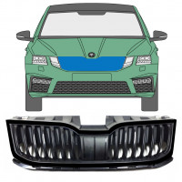 Grill czarny do Skoda Octavia III 2017-2020 7549