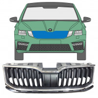 Grill do Skoda Octavia III 2017-2020 7548