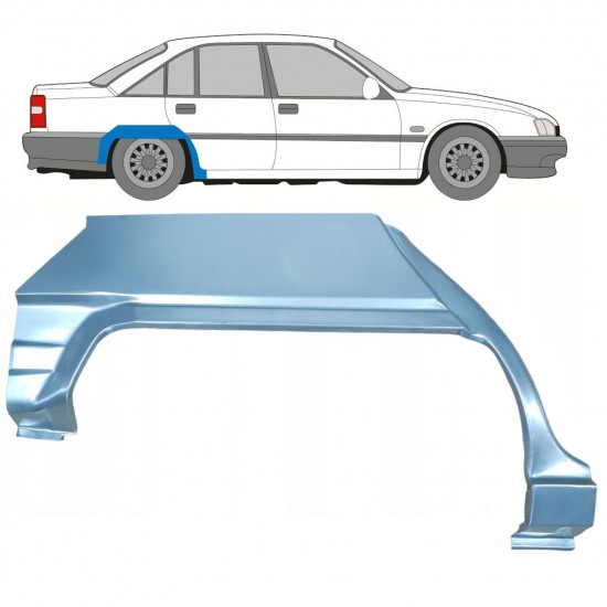 Reperaturka błotnika tylnego do Opel Omega A 1986-1993 / Prawa 8072