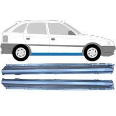 Pełny próg do Opel Astra F 1991-2002 / Lewa+Prawa / Zestaw 9447